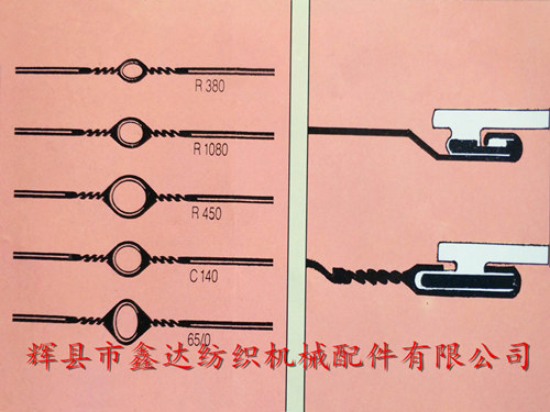 鋼絲綜、尼龍包覆綜絲、特種鋼絲綜、翻邊綜眼鋼絲綜型號與規(guī)格的詳細說明
